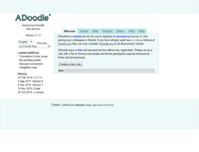 Tablet Screenshot of adoodle.org